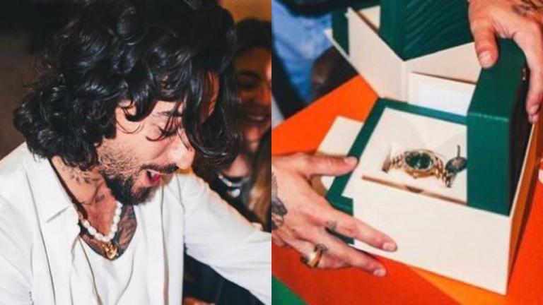 ¿Cuánto cuesta el Rolex que le regalaron a Maluma en Navidad?