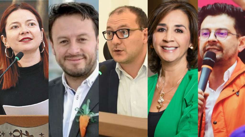 De derecha a izquierda: