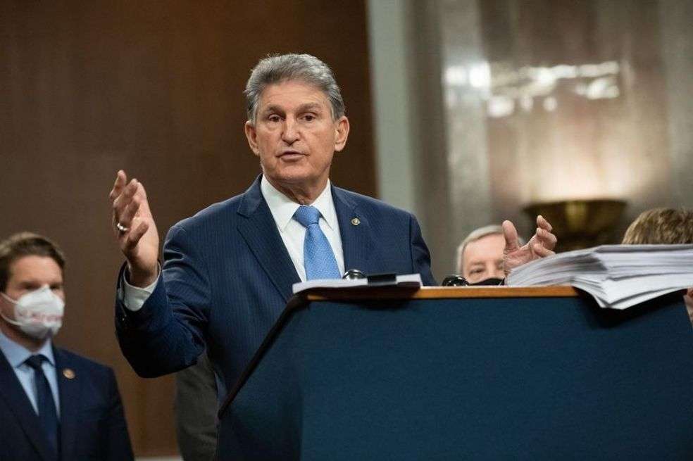 El senador de West Virginia, Joe Manchin.