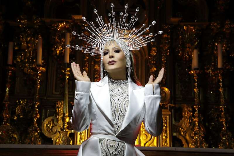 El video de Lado oscuro fue producido por Alejandra Guzmán y grabado en la Iglesia de Santo Domingo, ubicada en Ciudad de México. / Archivo Particular