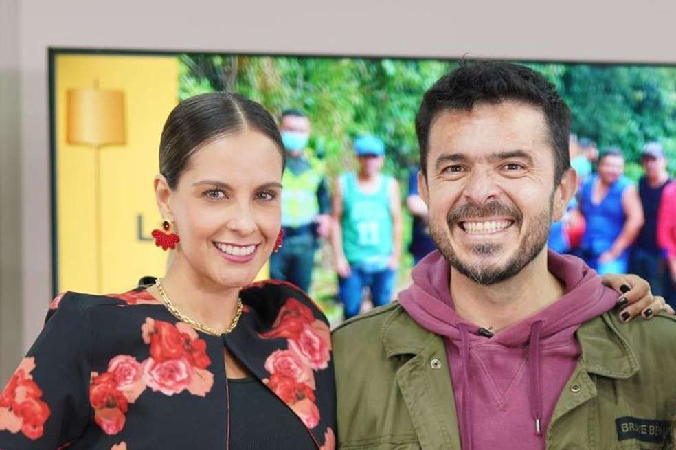 La presentadora del canal Caracol recordó cuando el comediante le pidió la mano, pero ella tuvo que decirle que no.
