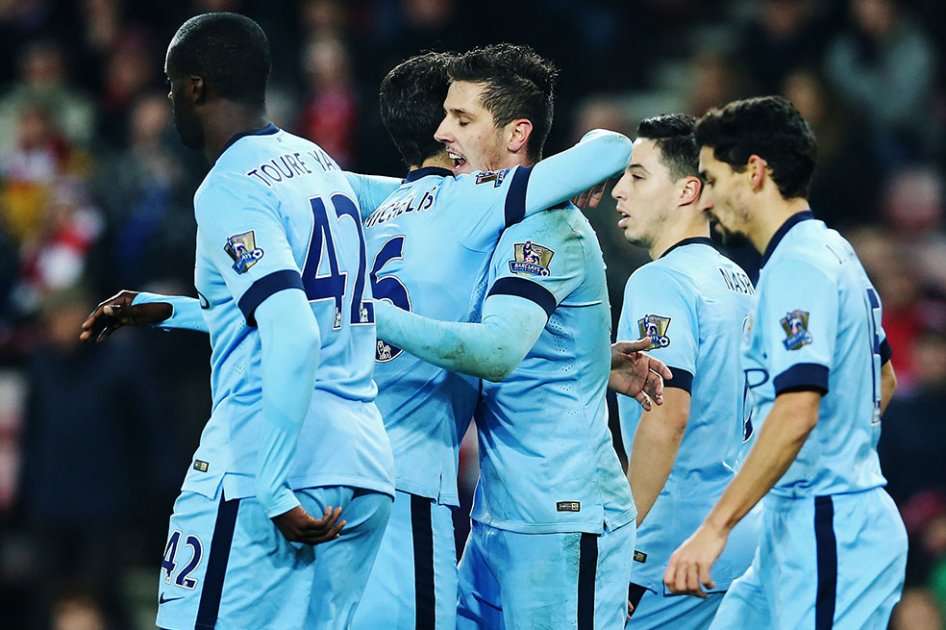 Manchester City venció a la Roma y clasificó a octavos. Foto: AFP