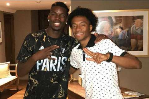 Paul Pogba se encuentra en Colombia por una buena causa
