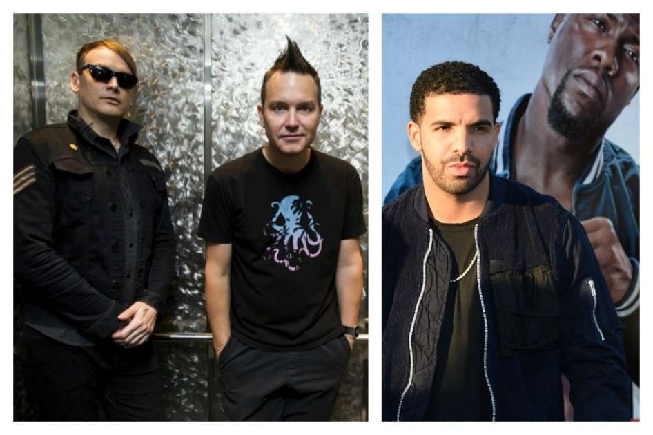 Blink-182 y Drake.