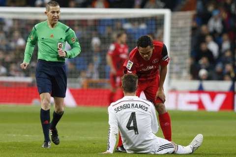 Sergio Ramos, cinco semanas de baja