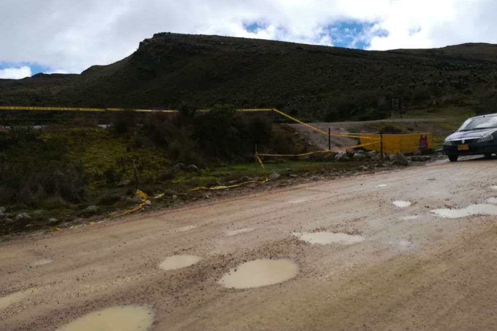 La administración local explica que hay un proyecto de intervención vial, cuyo presupuesto es $13.000 millones. "Se adjudicó en enero y se encuentra en ejecución, por lo tanto, no se ven los resultados, porque hasta ahora está comenzando la obra”. / Prensa Rolando González