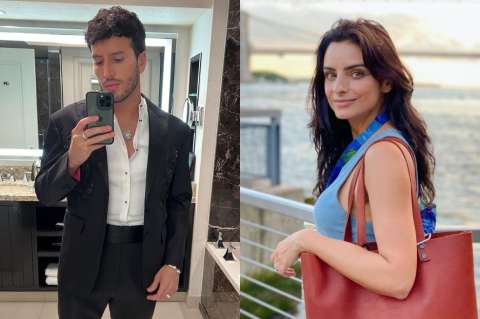 Sebastián Yatra habló sobre supuesto romance con Aislinn, hija de Eugenio Derbez