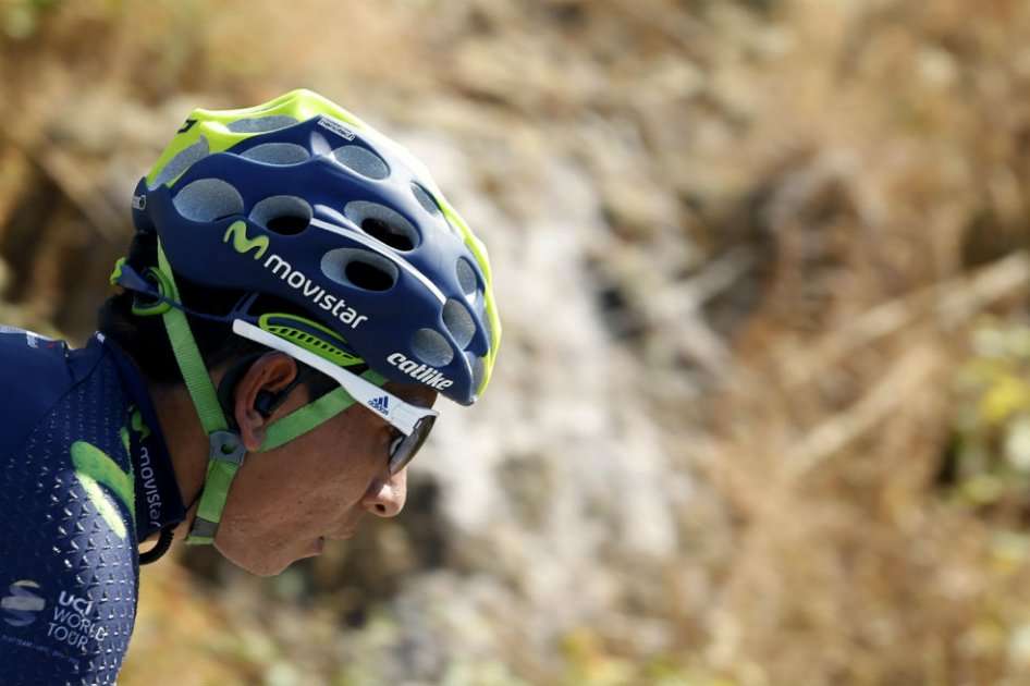 Nairo Quintana, pedalista del Movistar Team. Foto: AFP
