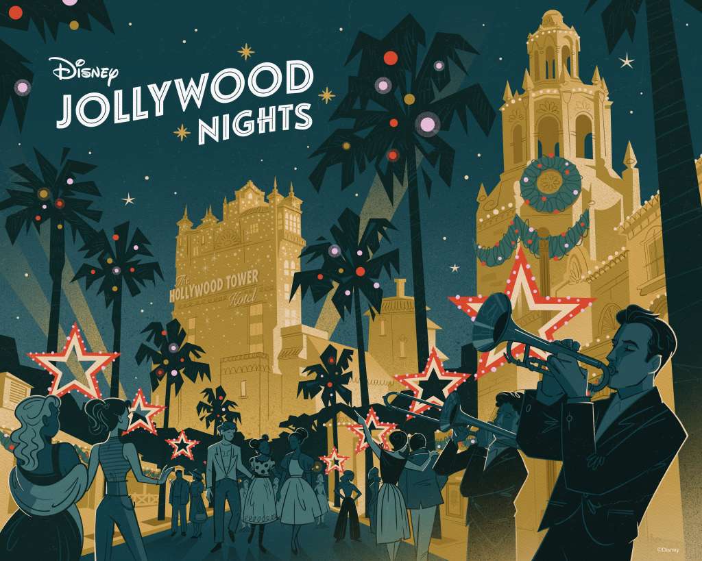 Celebra con estilo la nueva fiesta nocturna navideña en
Disney's Hollywood Studios