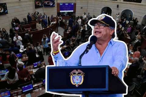 Un Congreso agitado por idea de una Constituyente aún se resiste a las reformas de Petro