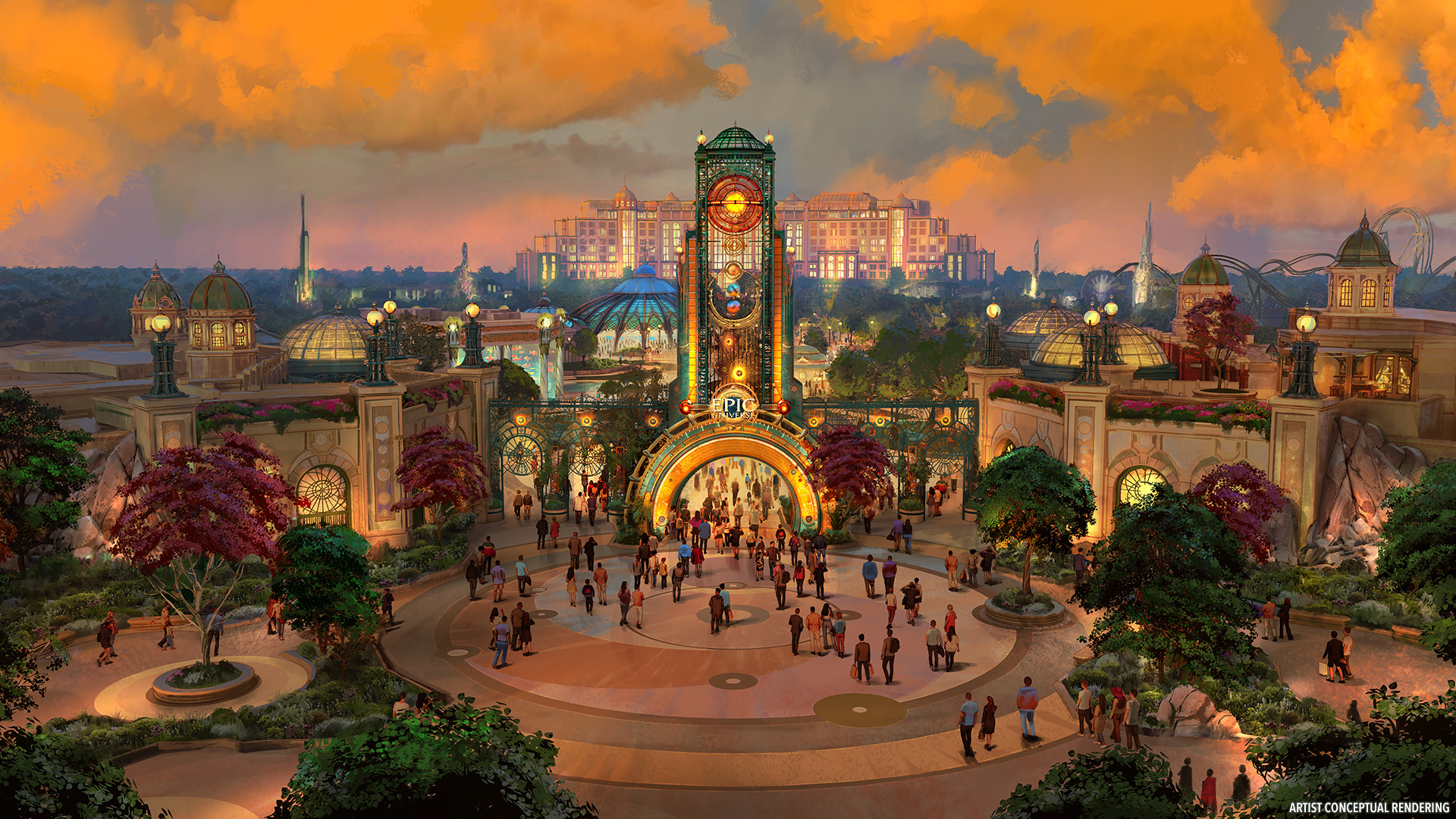 Abriendo en 2025, el nuevo e innovador parque temático invita a los visitantes a explorar mundos vibrantes llenos de aventuras extraordinarias que van más allá de su imaginación.