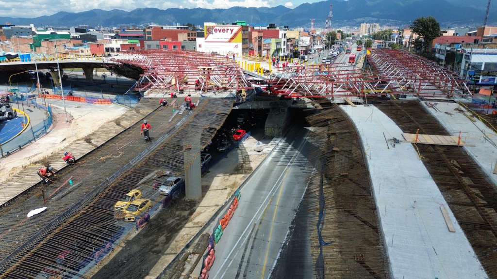 El puente de Venecia hace parte del Grupo 1 de la av. 68.