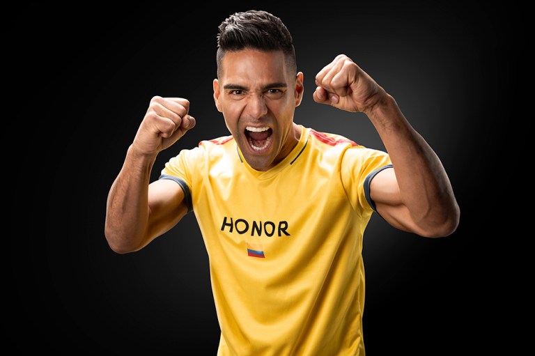 Falcao eligió el HONOR 200, la marca que le recomendaron los colombianos