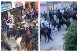 Pelea en cabalgata dejó 10 heridos en Vélez, Santander