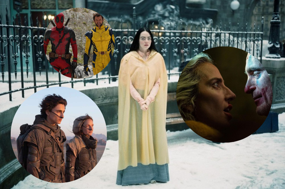 "Dune (parte dos)", "Deadpool 3", "Pobres Criaturas" y "Joker: Folie à Deux" entre los estrenos de 2024.