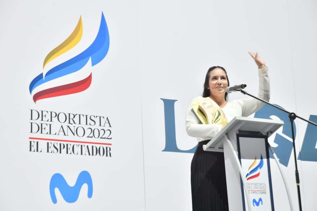 Sara López, deportista del año para El Espectador en 2022.