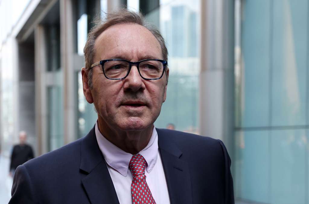 London (United Kingdom), 26/07/2023.- US actor Kevin Spacey departs Southwark Crown Court in London, Britain, 26 July 2023. Double Academy Award-winning actor Kevin Spacey is on trial in London accused of sexual offences against four men in Britain. (Reino Unido, Londres) EFE/EPA/ANDY RAIN