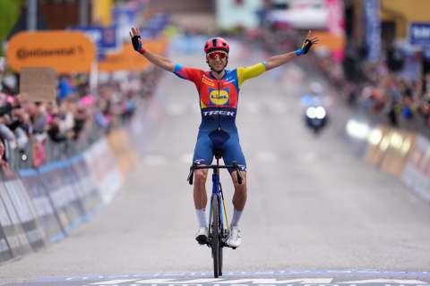 Verona ganó la decimoquinta etapa del Giro de Italia; Primoz Roglic perdió tiempo