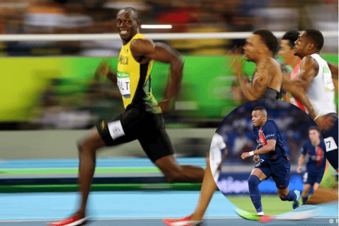 Usain Bolt: “En mi época dorada, me habría gustado correr contra Kylian Mbappé”