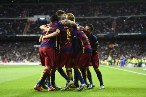 Barcelona se exhibe en el Bernabéu y goleó al Real Madrid