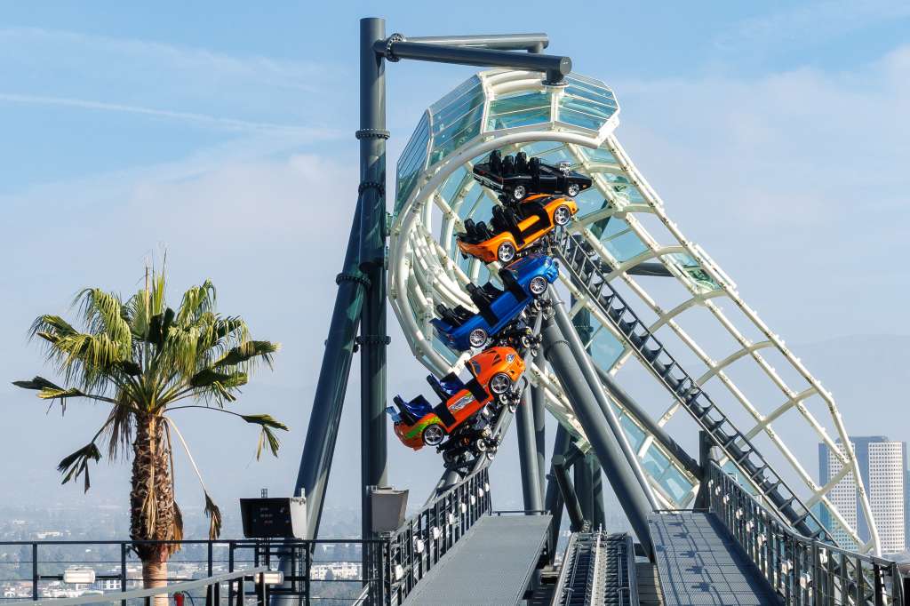 Universal Studios Hollywood revela autos de la montaña rusa Fast & Furious: Hollywood Drift