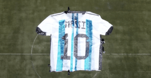 Video: ¿la camiseta de Messi más grande del mundo está en Antioquia?