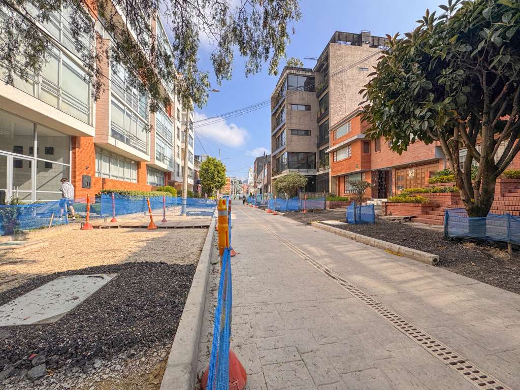 Obras en el Centro Fundacional de Usaquén