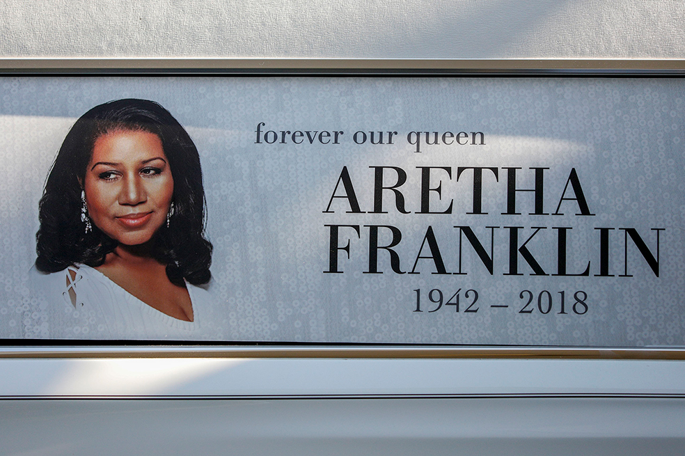 La "Reina del Soul" murió a los 76 años el 16 de agosto de 2018 como consecuencia de un cáncer de páncreas. / AFP