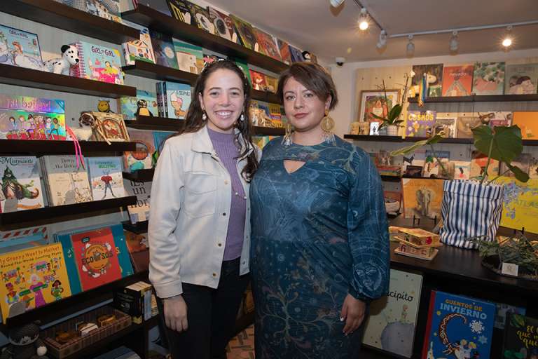 Andrea Jaramillo y Luz Lancheros
