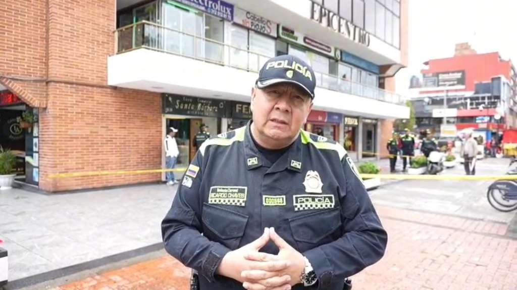 Policía de Bogotá rindió declaraciones de este nuevo hecho delictivo.