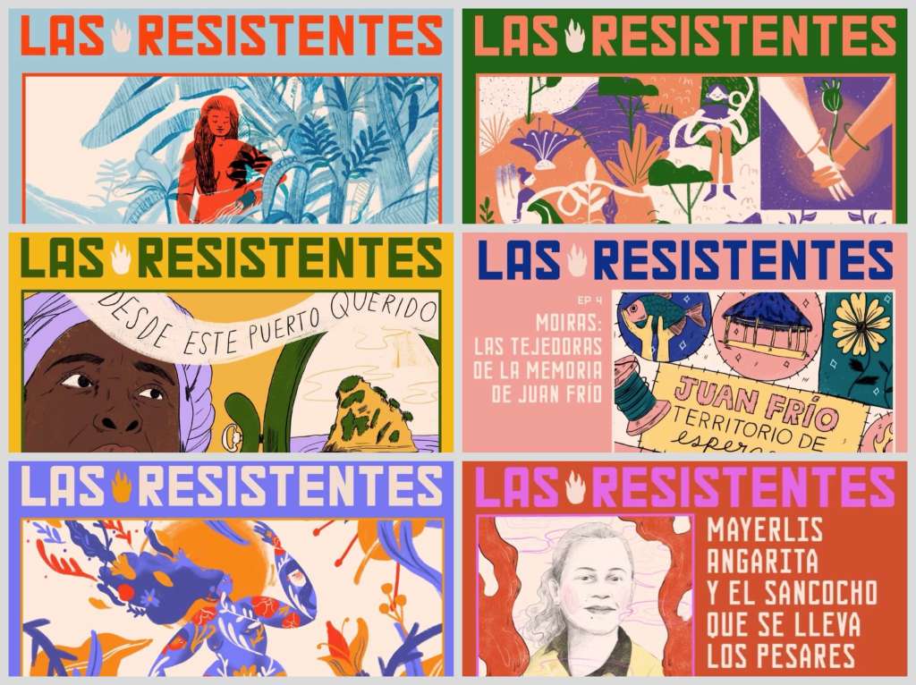 Esta temporada está protagonizada por las historias de liderazgo, valentía y construcción de paz de seis mujeres o colectivos de mujeres en Cauca, Putumayo, Norte de Santander, Tumaco, Montes de María y Bogotá.