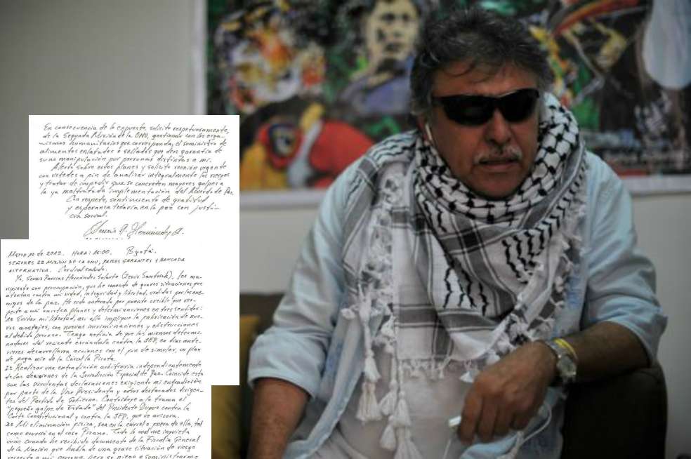 Seusis Paucias Hernández, conocido como Jesús Santrich, va a completar un año en la cárcel La Picota de Bogotá, por supuestamente conspirar para enviar cocaína a los Estados Unidos. No obstante, ese es el delito que aún no está probado./Archivo.