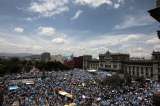 Histórica protesta acorraló a Pérez Molina, ahora su futuro depende del Congreso