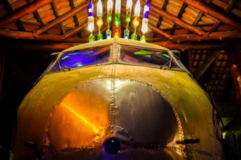 Hotel de Costa Rica transformó viejo avión colombiano en una suite de lujo