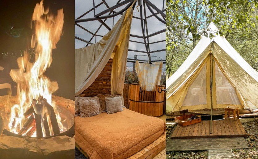 Estos 4 planes cerca a Bogotá y que quedan a menos de 2 horas de glampings para ir en pareja te encantarán. ¿Te atreves a ir?