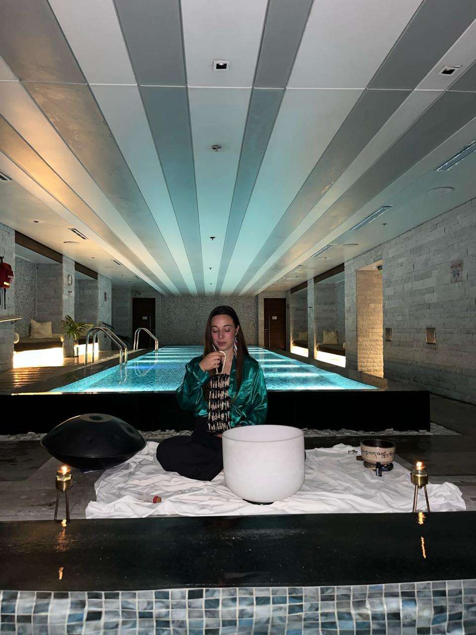 Meditación Acuática & Cuencos Tibetanos: la experiencia sensorial de Presence SPA by JW Marriott Bogotá