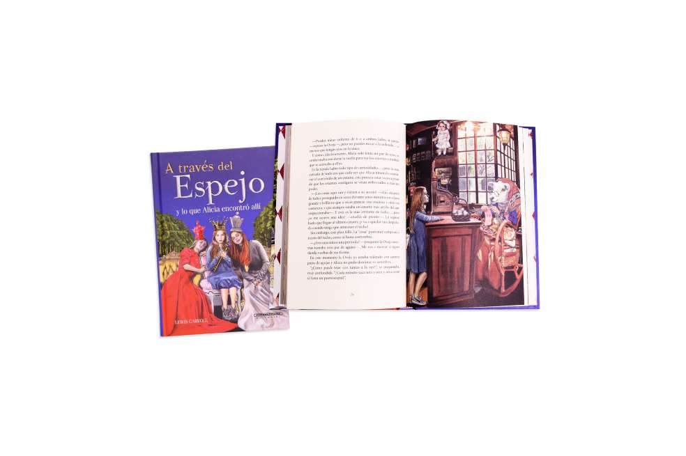La primera edición de "A través del espejo y lo que Alicia encontró allí" se publicó en 1871.
