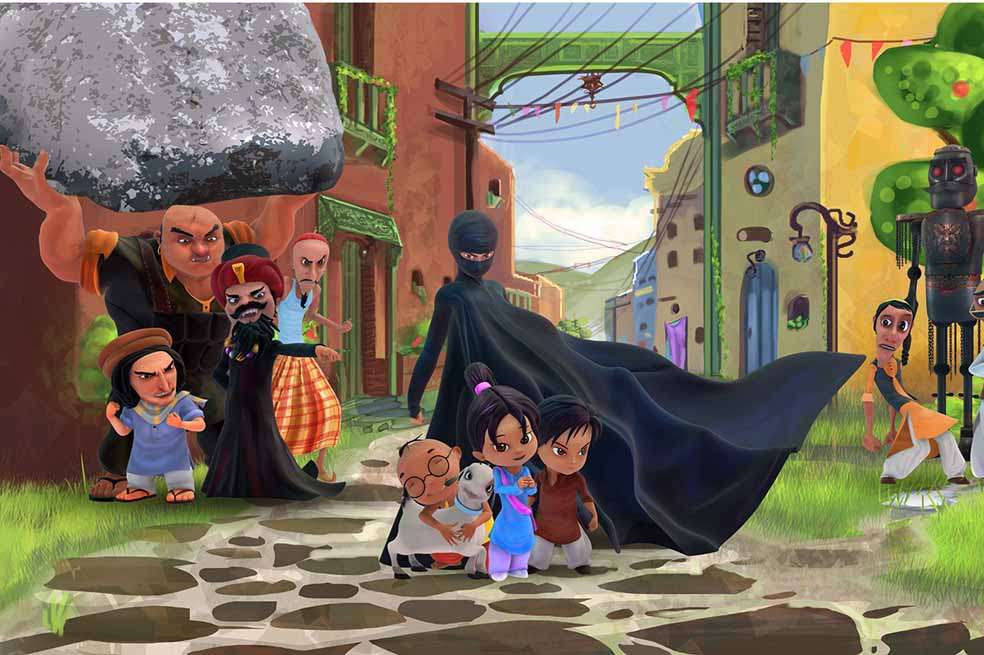 El uso de una burka por parte de la superheroína ha recibido críticas de quienes consideran esa prenda un signo de opresión. / Internet