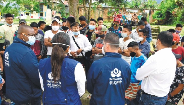 Risaralda agota los recursos para atender a indígenas desplazados del Chocó