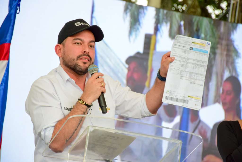 Edwin Palma, jefe de la cartera de Energía.