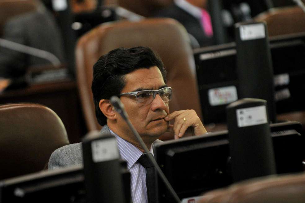 El concejal Marco Fidel Ramírez afirmó “amar a la comunidad LGBTI y ser objeto de una persecución”. / Óscar Pérez