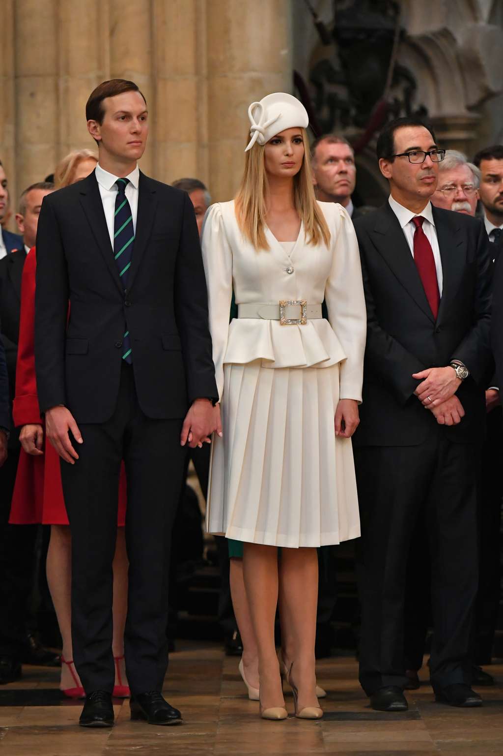 Ivanka Trump yJared Kushner.