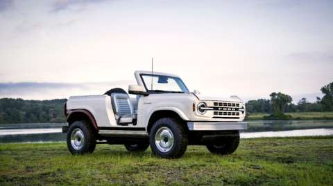Ford conmemora los 60 años del Bronco con un prototipo descapotable