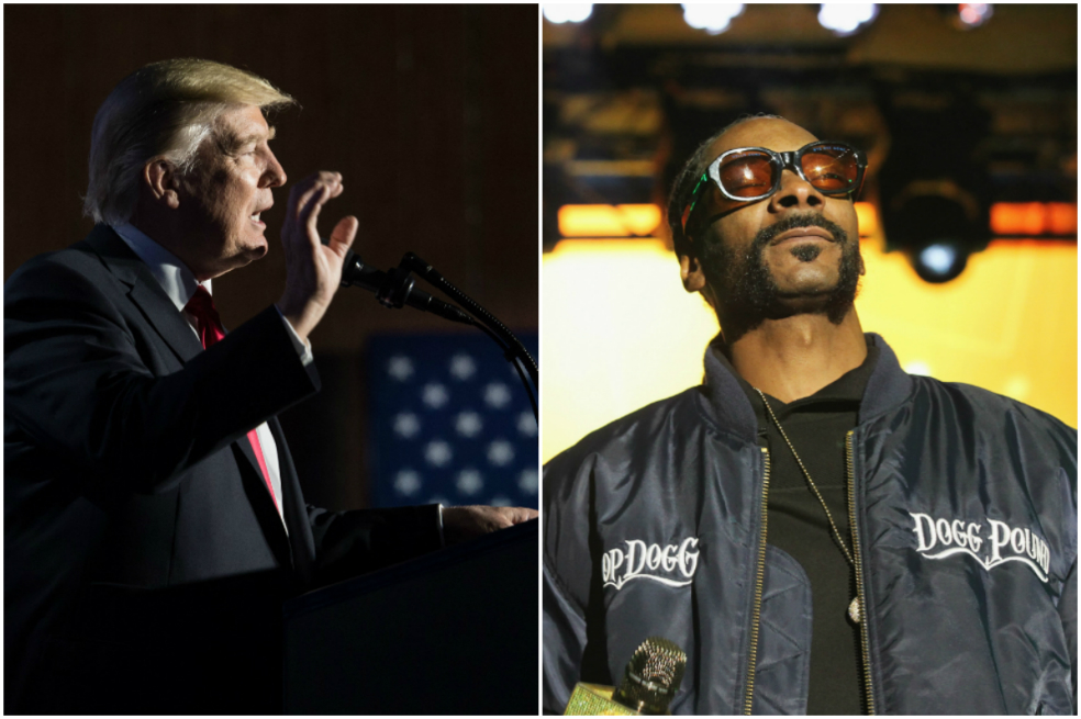 Donald Trump | Snoop Dogg / AFP.