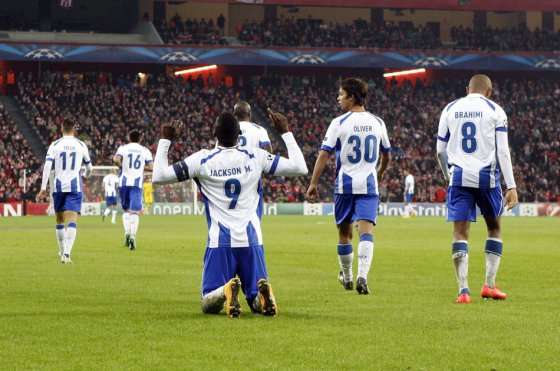 Jackson Martínez, goleador del Oporto de Portugal. Foto: AFP