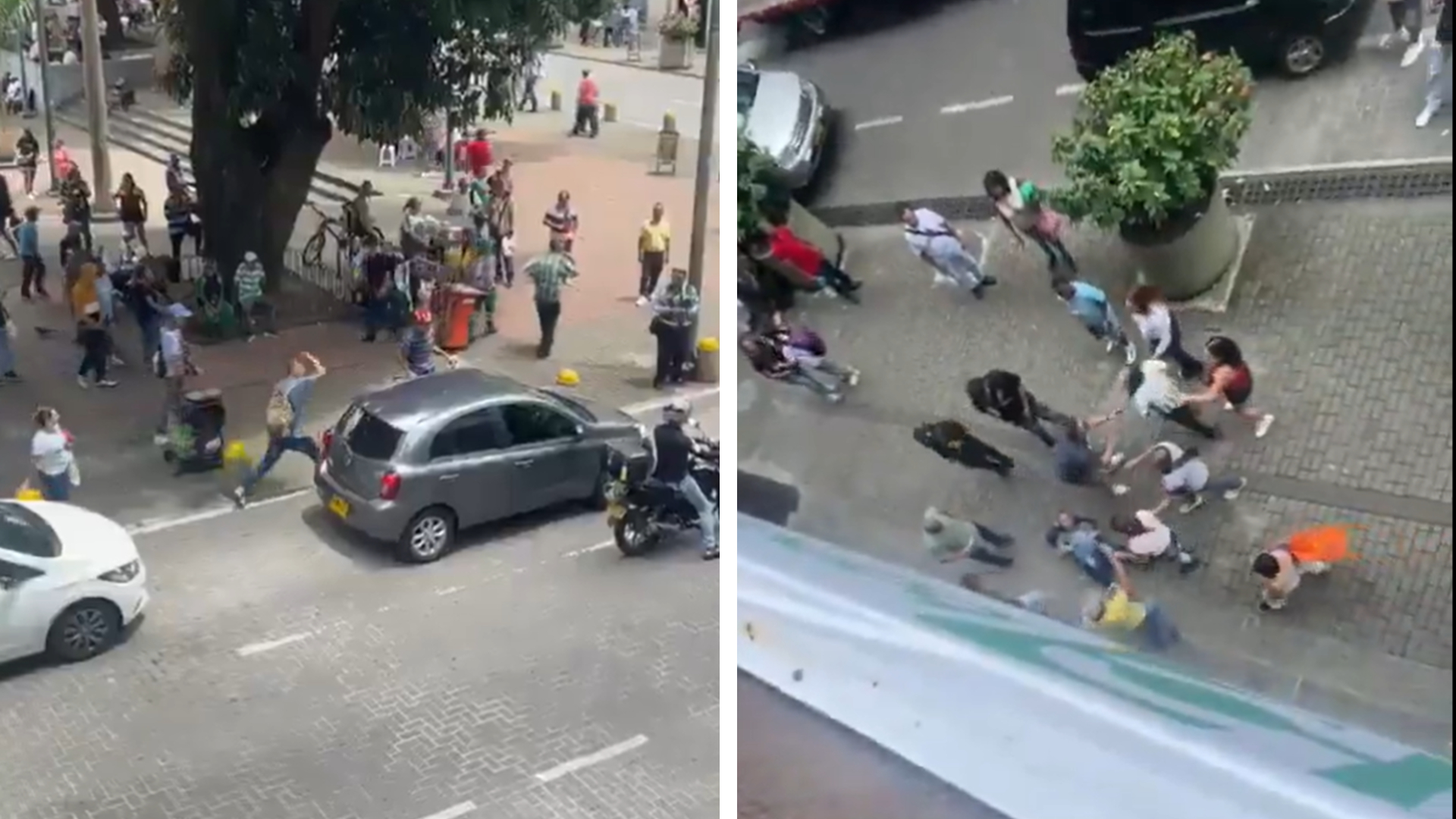 Hombre recibe paliza en Pereira