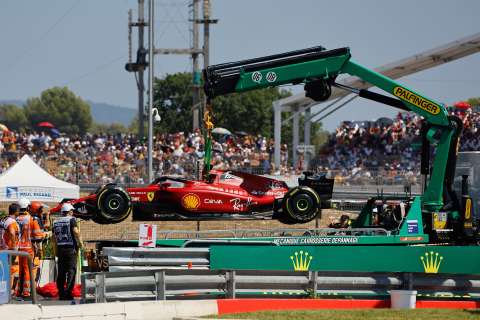 Video: La rabia de Leclerc tras el accidente que lo hizo retirar del GP de Francia