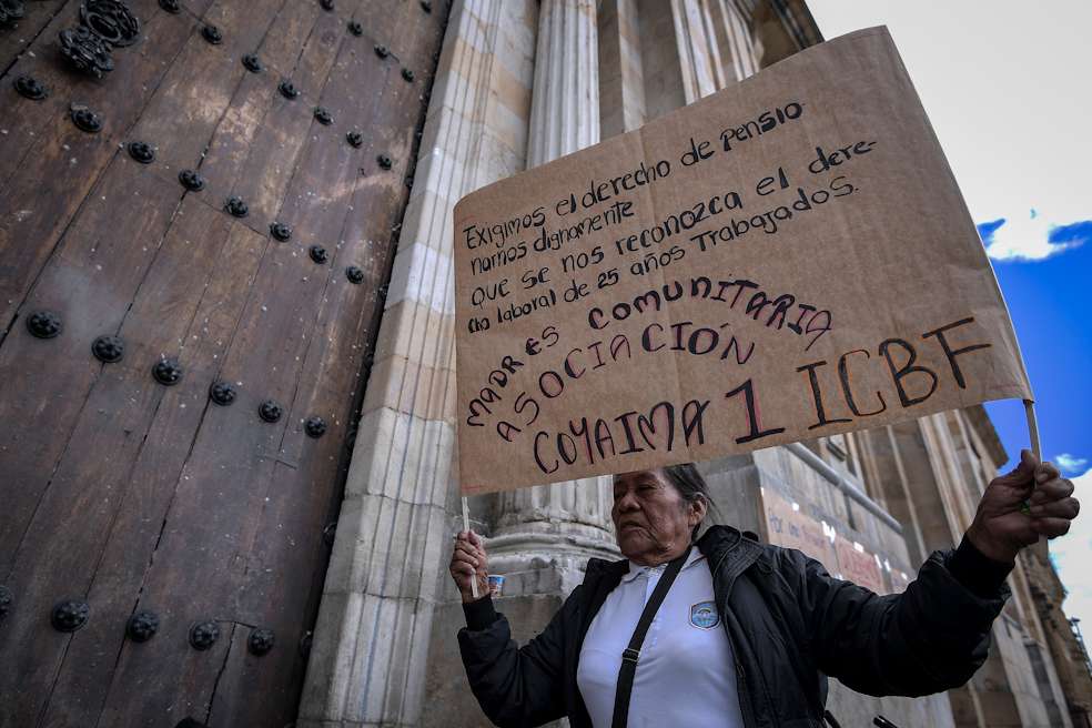 La Corte Constitucional aceptó las objeciones al proyecto de ley que buscaba vincular a las madres comunitarias como funcionarias del Estado. / Mauricio Alvarado.