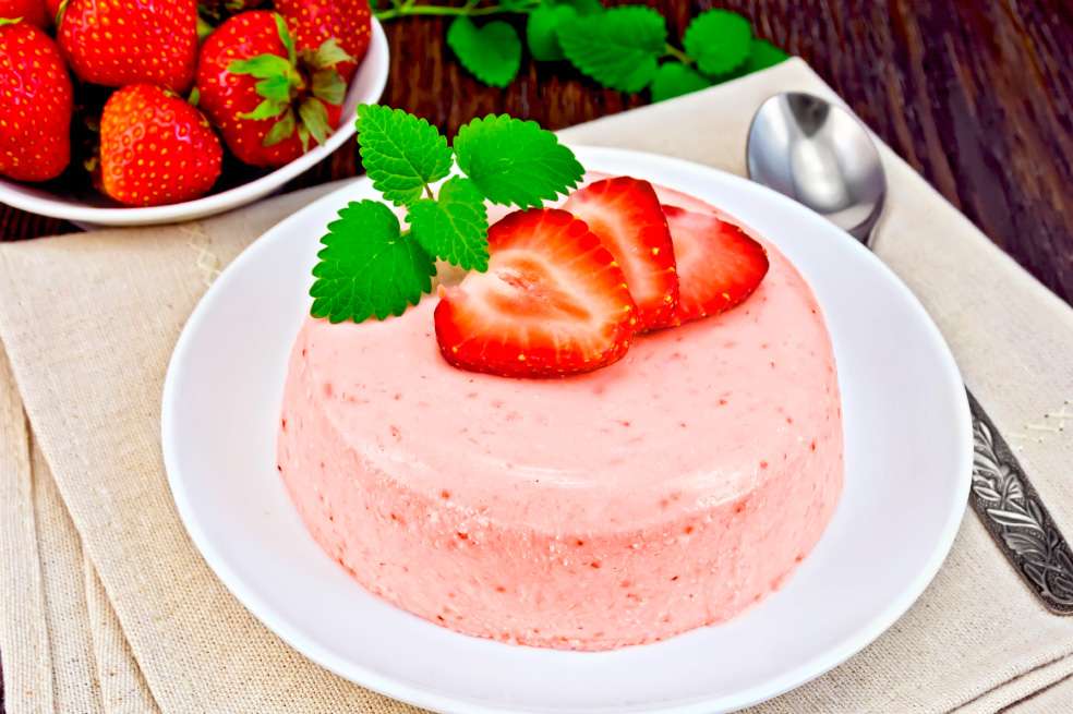 Postre de gelatina con 3 ingredientes