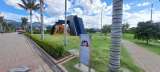 La escultura de Eduardo Ramírez Villamizar se trasladó al Parque Virgilio Barco